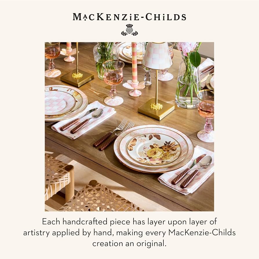 Amazon.com: MACKENZIE-CHILDS Everyday Cake-Serving Set, Dishwasher